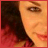 pixelated images showing a person with dark curly hair and red clothing, with text overlays changing across frames