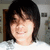 A person with dark shoulder-length hair wearing a white shirt appears in three showing subtle facial expression changes