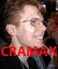 A person with light brown hair and glasses appears in three side-by-side , each showing red text overlay: 'CRAMAK', 'GONA', and 'FIX IT!!!' respectively