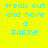Pixelated text 'freak out and have a PARTY!' on yellow background with green rectangular overlays in different positions.
