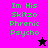 Green pixelated text "Im His Skitzo Phrenic Psycho" on a split background of pink, purple, and black with two distinct star icons.