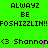 Green background with repeated text and symbols in black and pink, showing animation changes in pink text elements.