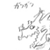 Pixelated grayscale icon of a stylized character with multiple limbs and abstract shapes, likely from an anime or video game source, displayed on a white background.