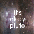 A four- space-themed image with text overlays and a smiley face on a starry background