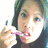 A pixelated image of a person holding a pen near their mouth with pink text overlays reading 'mrs.', 'bi"fresh', and 'UNiQUEE' on a white background.