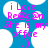 Blue background with white cloud shapes and pink text reading "i Love Reagan She is my bffoe :)" in pixelated font.