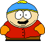 Four pixelated cartoon characters in a , each with distinct clothing and headwear against a solid gray background