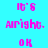 Pixelated text 'It's Alright. OK' appears in pink on cyan and white backgrounds with visible animation changes between frames.