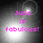 Four identical display pink text 'Julia is fabulous!' over a grayscale background with shifting light effects
