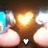 Animated icon shows a golden heart with white wings and a small white heart below, against a dark background with blue and white elements.
