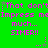 Green background with pink pixelated text repeating 'That don't impress me much... SIMER!!' and small star-like symbols in a pattern