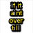 Pixelated text in yellow, purple, and green blocks with a static image of a woman reclining on red fabric.