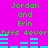 Pixelated green text and cyan bars on bright pink background, with repeated 'Jordan and Erin' and 'bffs 4ever' phrases across two of identical content