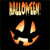 Four Halloween-themed animated icons display 'HALLOWEEN' text above pumpkin faces with varying expressions and mouth shapes.