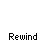 Animated sequence of a blue and white circular icon with 'Rewind' text below, showing rotation and orientation changes across frames.