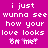 Pixelated text on a solid magenta background with two identical phrases and pink sparkles.