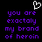 A static pixel art image with purple text on a black background, featuring a white heart outline at the top center.