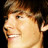 repeated head-and-shoulders portraits with smiling expressions, each featuring text overlay 'ZAC IS LOVE' in pixelated font against a black background