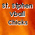 A static image with orange gradient background displaying multiple lines of white pixelated text in a