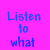 Four colored quadrants display pixelated text fragments: blue on pink, yellow on light blue, red on green, and purple-pink on dark blue.