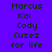 Pixelated text list on purple background with yellow highlight bars shifting across names.
