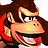 Pixelated Donkey Kong character on left with green text 'Original Icons .com' on right against dark background.
