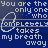 Animated contact sheet of a 48x48 pixel buddy icon showing repeated text with heart symbols on a blue background, displayed in a 5x5 grid layout.