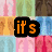 Pixelated of colorful square with overlaid text blocks in orange, pink, green, and blue