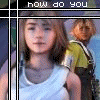 Pixelated image of two figures with text overlays reading 'HOW DO YOU', 'to say...', and 'goodbye...' across different