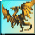 Animated sequence of a golden dragon on light blue background with purple text 'Jack' in various shapes and sizes.