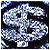Static pixelated image of a silver dollar sign on dark background with green text reading Original Icons .com.