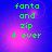 Green pixelated text 'fanta and zip 4 ever' on a blue-to-purple gradient background with pink light effects.