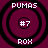 Four identical circular icons with concentric rings, displaying text elements on a dark purple background.