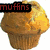 A four- pixelated image with text overlays comparing muffins and cupcakes