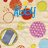A patterned background with colorful circles and the name 'Abby' in blue text, featuring a gray rectangle covering part of the image.
