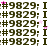 repeated dark green text characters with scattered pink star symbols on a white background, partially cropped at the bottom right