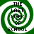 Four identical green and white spiral patterns with black text reading "THE LAST WEEK OF SCHOOL" arranged in a