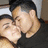 A four- with a photo of two people embracing, pink text reading 'ENRIQUE & JESSICA 4EVA', and a heart symbol on a bright pink background
