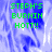 Green pixelated text 'STEPH'S BURNIN HOTT!!' overlaid on a blue and white abstract background with motion blur effects.