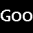 A 3x3 grid of pixelated frames showing repeated "Goo" text on alternating black and white backgrounds with the bottom-right frame displaying "Do11s" instead.