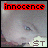 A pixelated image of a person's face with text overlays in different colors and styles across three