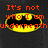 A pixelated Batman logo with red text above it reading "It's not who I am underneath but what I do that defines me!" on a dark background.