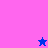 Pixelated star icons in blue and pink on a split background of purple, pink, and blue sections.