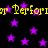 Yellow text reading "Perform" repeats across a black background filled with purple stars.