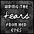 25 pixel-art icons showing 'WIPING THE TEARS FROM HER EYES' text with animated color changes across letters and background elements