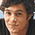 A contact sheet of four pixelated character portraits arranged in a 3x2 grid with an orange text box reading "I LOVE THE OC" on the right, showing different facial expressions and hair styles against a light blue background.
