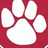Red background with white paw print on left and pixelated text 'BETTER THAN CC AND RICE' on right.