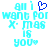Pixelated cyan text and blue heart symbol on white background, with repeated 'am i want for x mas if you' text and small heart at bottom.