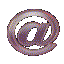 @ symbol in metallic purple with gold highlights, rotating through multiple angles on gray background.