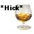 Pixelated icon shows "Hick" text and a stemmed glass with amber liquid against white background.